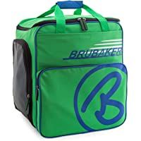 BRUBAKER Super Champion 2.0 Bolso para Deporte - Mochila Porta Botas De Esquí - Verde-Azul